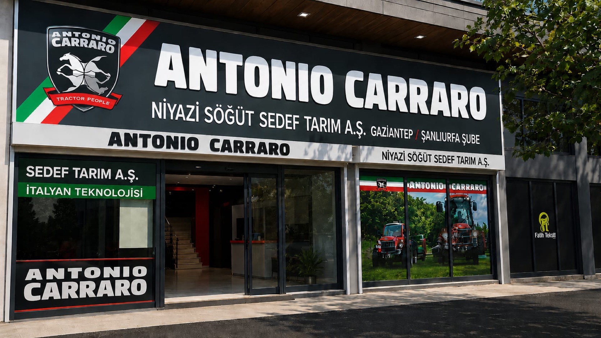 Antonio Carraro Sedef — Traktör Bayiliği